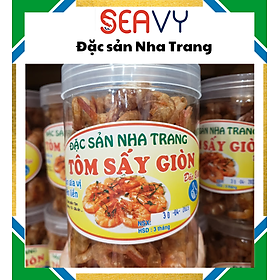 Đặc Sản Nha Trang - Tôm Sấy Giòn Seavy Hộp 200g