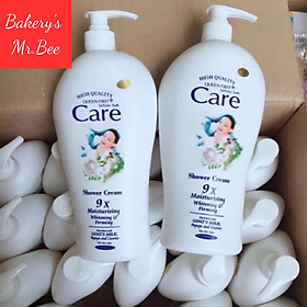 SỮA TẮM DÊ CARE 9X giá 80K CHAI 1200ML