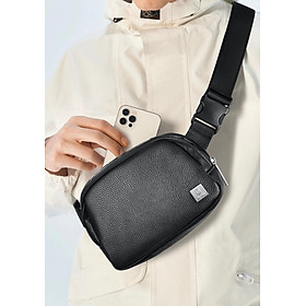 Túi đeo chéo Wiwu Lulu Crossbody Bag để chứa phụ kiện điện tử, được làm bằng chất liệu chống thấm nước, chống bám bẩn, dễ lau chùi và chống mài mòn - Hàng chính hãng