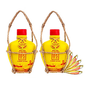 Nước Mắm Tĩn cá cơm vàng ruột đỏ độ đạm 60N 250ml rin nguyên chất không chất bảo quản