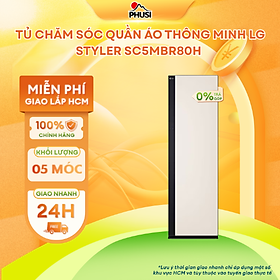 Tủ chăm sóc quần áo LG Styler SC5MBR80H - Hàng Chính Hãng - Mới 100%