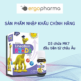 Combo 2 hộp LINEABON K2D3 - Hỗ trợ tăng chiều cao, hết còi xương cho trẻ sơ sinh - Sản phẩm từ Châu Âu - Công nghệ mới giúp hấp thu tối đa canxi tự nhiên