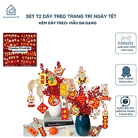 Mua Bộ 72 Dây Treo Trang Trí Tết Hình Rồng -Trang Trí Chậu Cây Năm Mới  Dây Treo Cành Mai  Cành Quât  Cành Đào Cho Mọi Nhà - HÀNG CHÍNH HÃNG MINIIN