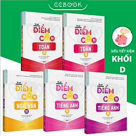 [Download Sách] Sách - Combo lớp 11 khối D Bí quyết chinh phục điểm cao - Toán Văn Anh (5 cuốn) - Siêu tiết kiệm - Chính hãng CCbook