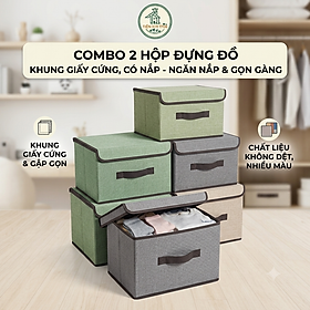 Combo 2 Hộp Đựng Đồ Đa Năng - Màu Ngẫu nhiên