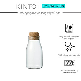 Hủ Đựng Gia Vị Thủy Tinh Kinto Bottlit Canister