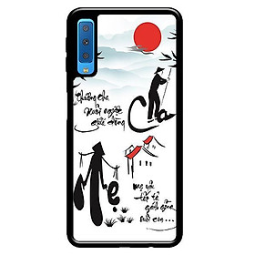 Ốp lưng cho Samsung Galaxy A7 2018 THƯ PHÁP - Hàng chính hãng