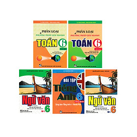 [Download Sách] COMBO PHÂN LOẠI VÀ PHƯƠNG PHÁP GIẢI NHANH TOÁN - HƯỚNG DẪN HỌC NGỮ VĂN - BÀI TẬP TIẾNG ANH LỚP 6 (BÁM SÁT SGK CHÂN TRỜI SÁNG TẠO) (BỘ 5 CUỐN)