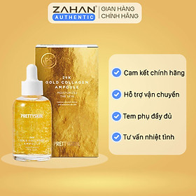 Tinh Chất Ampoule Vàng 24k Collagen Prettyskin 50ml