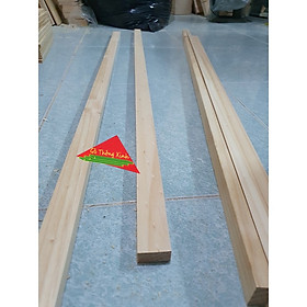 Mua Thanh gỗ thông vuông mới đẹp dài 1m2  rộng 3cm  dày 1.5cm đã bào láng đẹp 4 mặt rất thích hợp làm nẹp  làm khung sườn