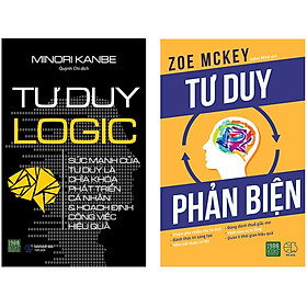 Hình ảnh Combo 2 Cuốn: Tư Duy Phản Biện+ Tư Duy Logic