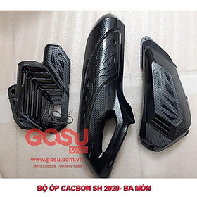 ỐP CACBON SH2020-SH2023 BỘ 3 MÓN