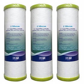 Mua Bộ 03 lõi lọc thô số 1 PP 5 micron có đầu bịt