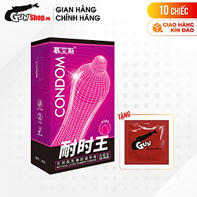 Bao cao su Muaisi Hồng - Nhiều gel