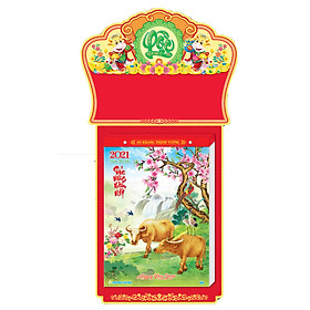 Lịch Tết 2021 Bloc Siêu Cực Đại Đặc Biệt (38x53 cm) Quê Hương - HT02