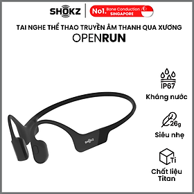 Tai Nghe Bluetooth Thể Thao Truyền Âm Thanh Qua Xương SHOKZ OPEN RUN S803 - Hàng chính hãng