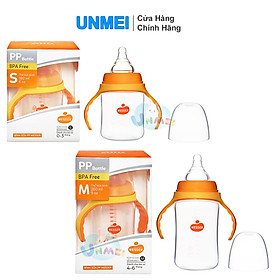 Bình sữa cổ rộng PP Wesser 180ml/260ml