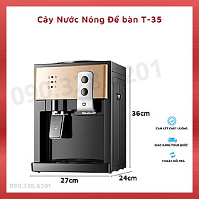 Cây Nước Nóng Lạnh Để Bàn T-35, Máy Nước Nóng Lạnh Mini, Cây Nước Văn Phòng Để Bàn