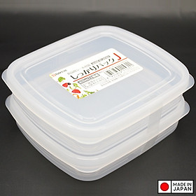 Set 02 hộp thực phẩm Firm Pack J 400ml x2 - Hàng nội địa Nhật Bản nhập khẩu chính hãng