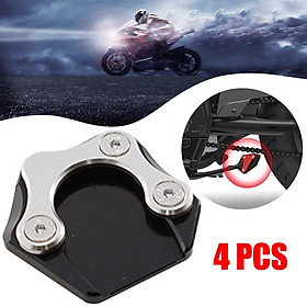 4pcs Side Stand Pad Plate Accessories Spare Parts Kickstand Enlarger for Honda Rebel Cmx300
