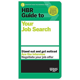Sách ngoại văn: HBR Guide To Your Job Search (HBR Guide) - Ingram Academic Services