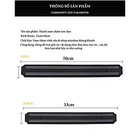 Mua Thanh nam châm treo dao kéo dụng cụ Anshin