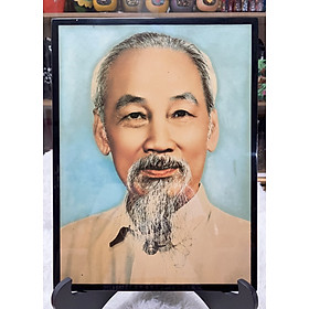 Mua Tranh sơn mài chân dung Bác Hồ nhiều kích thước