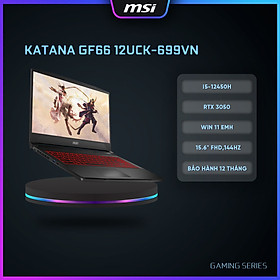 Mua MSI Laptop Katana GF66 12UCK-699VN|Intel i5-12450H|RTX 3050|Ram 8GB| 512GB SSD|15.6  FHD 144Hz  45%  Hàng chính hãng 