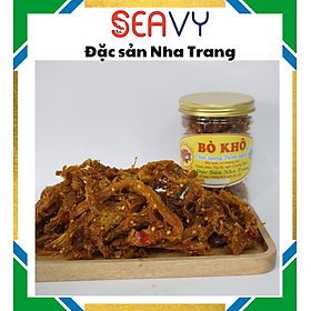 Khô bò xé sợi, đặc sản Nha Trang, loại ngon chất lượng, 250 gram - Seavy