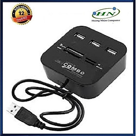 Mua Combo hub usb 2.0 + card reader -HN