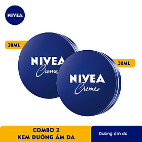 Combo 2 Kem Dưỡng Ẩm Da Crème Nivea (30ml) - 80101