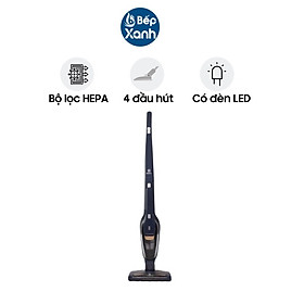 Mua Máy Hút Bụi Không Dây Electrolux ZB3513DB - Xanh Denim - Đèn Led Đầu Hút - Hàng Chính Hãng