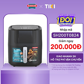 Nồi Chiên Không Dầu Điện Tử Cảm Ứng 9L Sunhouse SHD4089 - Hàng Chính Hãng