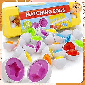 Đồ Chơi Trứng Nối Matching Egg Giúp Bé Phát Triển Vận Động Thô Tư Duy