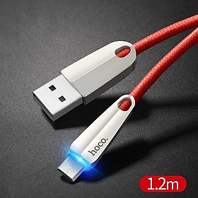 Mua DÂY SẠC NHANH TỰ NGẮT KHI ĐẦY PIN DÀNH CHO IPHONE HOCO U35 ĐỘ DÀI 1 2M SẠC NHANH 2.4A - hàng Chính Hãng