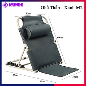 Ghế Bệt Tựa Lưng Thư Giãn KUNBE 5 Cấp Độ, Có Thể Gập Gọn Phù Hợp Cho Người Già Người Bệnh, Học Sinh, Nhân Viên Văn Phòng