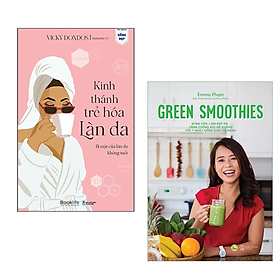 Hình ảnh Combo 2 cuốn sách Làm Đẹp : Kinh Thánh Trẻ Hóa Làn Da - Bí Mật Của Làn Da Không Tuổi + Green Smoothies - Giảm Cân, Làm Đẹp Da, Tăng Cường Sức Đề Kháng Với 7 Ngày Uống Sinh Tố Xanh 