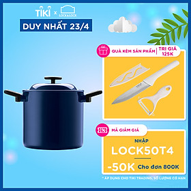 Nồi Decor Lock&Lock LDE1204IH Hai Tay Cầm (20cm) - Màu Navy