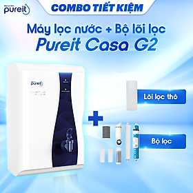 Mua  COMBO TIẾT KIỆM  Máy lọc nước Pureit Casa G2 và Lõi lọc thô  Bộ lọc diệt khuẩn Pureit Casa G2 - Hàng chính hãng