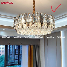Mua Đèn treo trần phòng khách pha lê TAMOGA VUXINS 6314+ Tặng kèm bóng E14