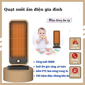 Mua Quạt sưởi ấm thông minh cao cấp YND-500D  Máy sưởi ấm đa năng an toàn cho bé  Công suất mạnh và sưởi ấm phạm vi lớn  Thiết kế một nút sưởi thuận tiện nhanh chóng  không đốt oxi  không phát sáng  Làm nóng nhanh trong vòng 3 giây  tự ngắt khi đổ