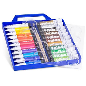 Bộ 22 Tuýp Màu Poster Paint 12ml  2 Cọ PRIMO 449T22VA