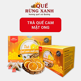 Trà quế cam mật ong Quế Rừng Xanh - sản phẩm độc quyền & duy nhất tại Việt Nam kết hợp 3 trong 1 - Cam, Quế, Mật ong - HÀNG CHÍNH HÃNG