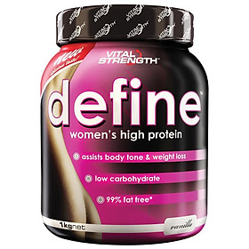 VitalStrength Define Women's high protein 1kg Vanilla
