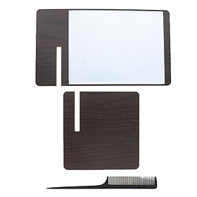 Tabletop Makeup Folding Mirror Detachable Bathroom Cosmetic Shaving Mirror S