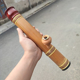 Mua Điếu Cày  Mini Du Lịch Chống Đổ Nước dai25cm hoăc 31cm Tặng Túi Da kèm phụ kiện