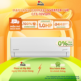 Máy lạnh Comfee Inverter 1 HP CFS-10VGPF/ 1.5 HP CFS-13VGPF/ 2 HP CFS-18VGPF - Mẫu mới 2025 - Hàng Chính Hãng, Mới 100