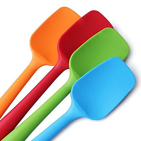 Mua Phới Vét Bột Spatula Silicone Dạng Thìa Chịu Nhiệt