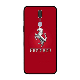 Ốp lưng dành cho điện thoại Oppo F11 in họa tiết Logo F E R R A R I
