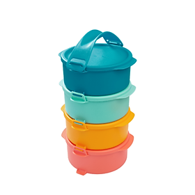 Mua Bộ Hộp Cơm Tupperware Small Round Click To Go - Màu mới